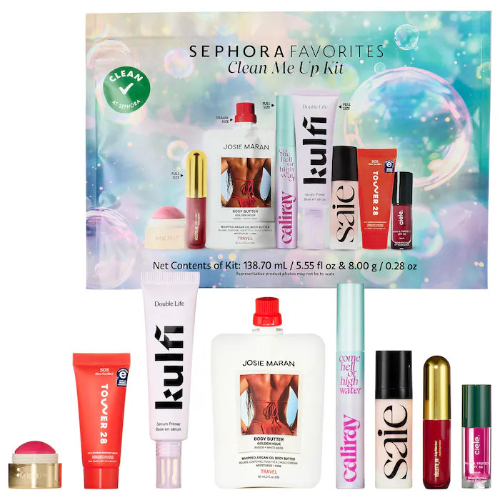 Sephora Favorites
Clean Me Up Kit Makeup Value Set