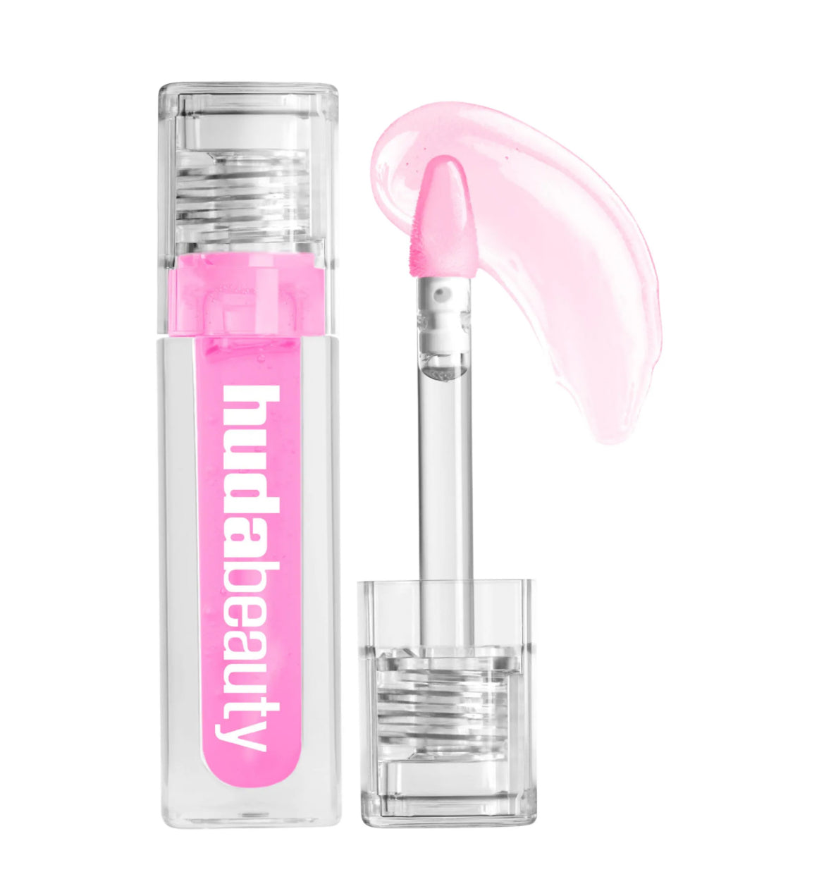 HUDA BEAUTY 
Faux Filler Shiny Non-Sticky Lip Gloss