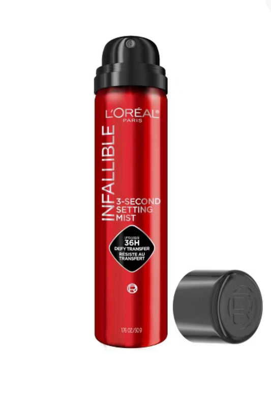 L'Oreal Paris Infallible 3-Second Up to 36HR Wear Setting Spray