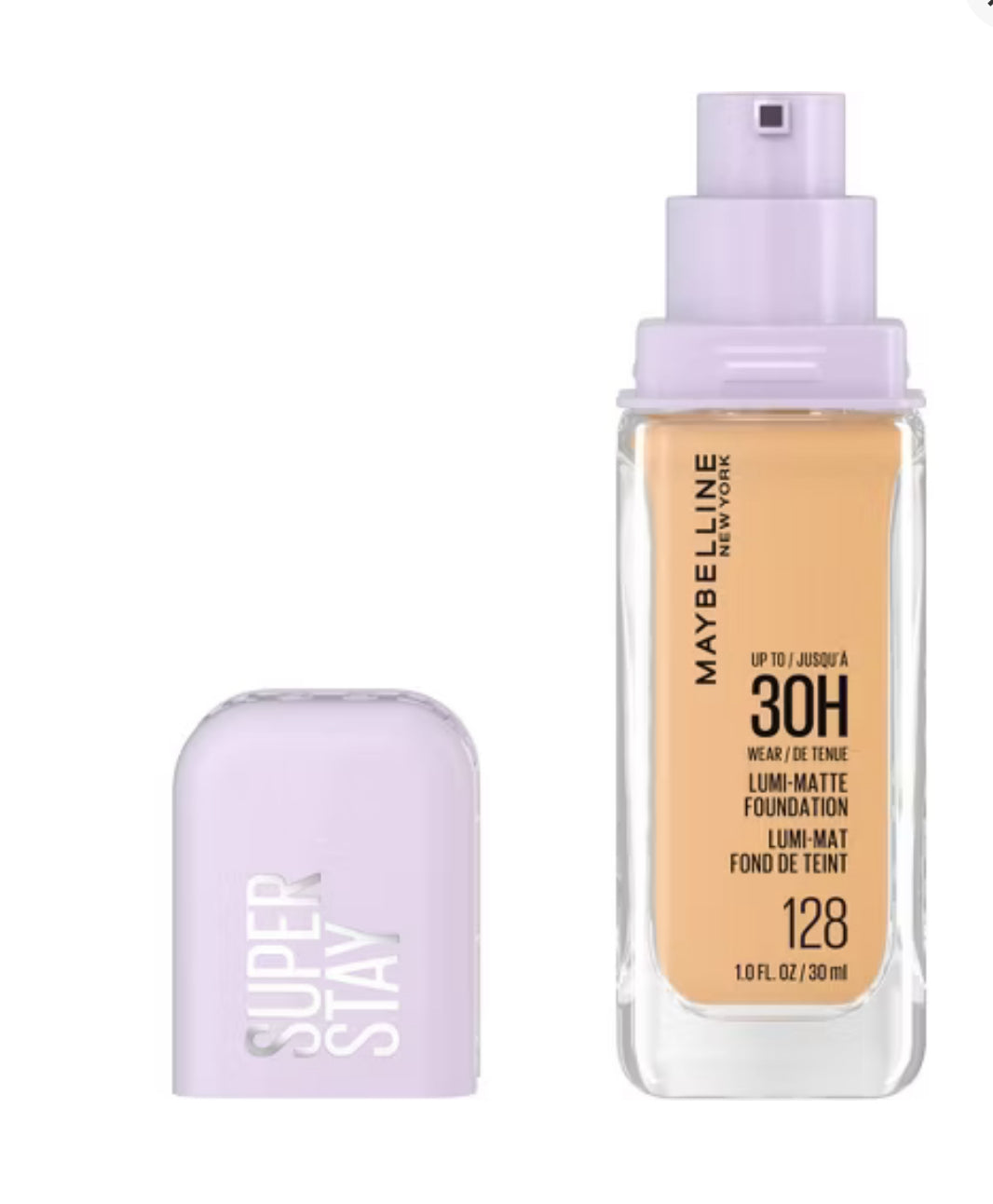 Maybelline Super Stay Up to 30HR Wear Lumi-Matte Liquid Foundation