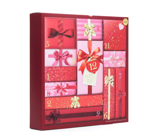 Happy Beauty Days 12-Day Advent Calendar Gift Set - 12pc