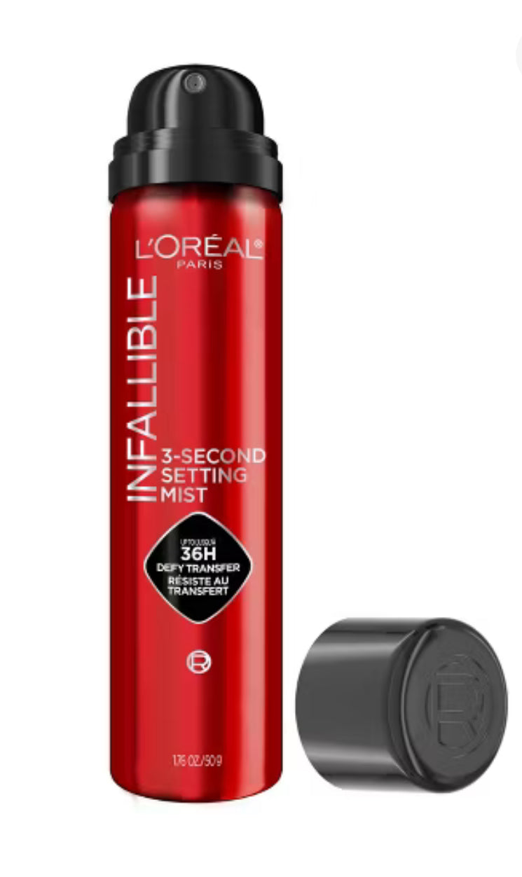 L'Oreal Paris Infallible 3-Second Up to 36HR Wear Setting Spray - 1.76oz