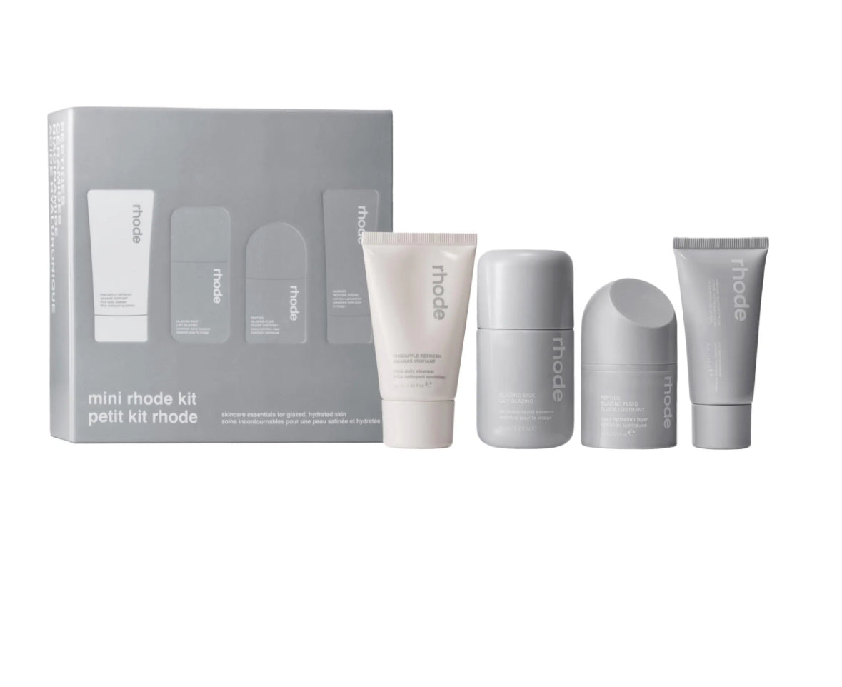 rhode 
Mini Rhode Kit Glazed Skincare Essentials