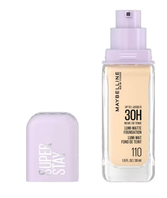 Maybelline Super Stay Up to 30HR Wear Lumi-Matte Liquid Foundation