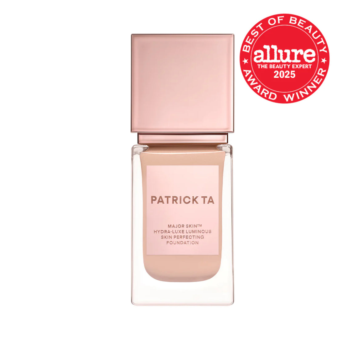 PATRICK TA 
Major Skin Hydra-Luxe Luminous Skin Perfecting Foundation For Natural Glow
