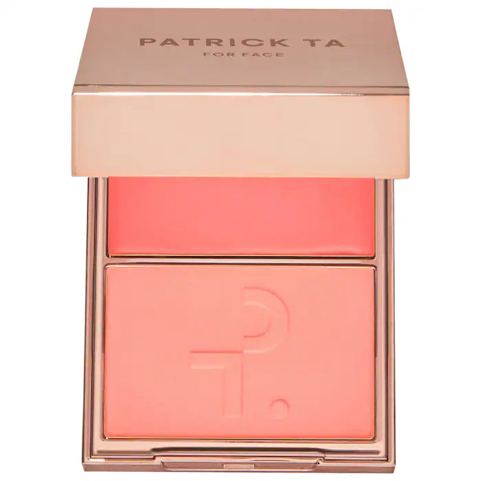 Patrick ta Major Headlines Double-Take Crème & Powder Blush Duo