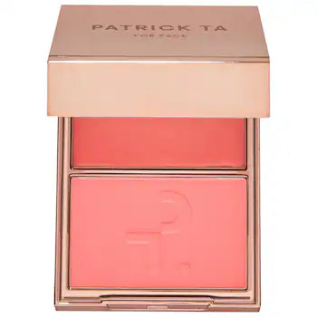 Patrick ta Major Headlines Double-Take Crème & Powder Blush Duo